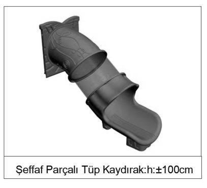 kullanılarak enjeksiyon yöntemi ile imal edilmiģ Yoğunluk:1,2 gr/cm³ (ISO 1183)