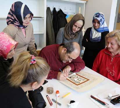 Kur'ân, Mekke de indi, Kahire de okundu, İstanbul da yazıldı, denmesinin sebebi de bu sanatın İstanbul da mükemmel bir şekilde icrâ edilmesi ve şehre mührünü vurmasıdır.