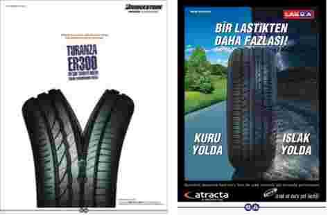 Bridgestone Turanza ER300 lasti i hem yenileme pazar hem de orijinal ekipman pazar için üretilmifl olup, önemli otomotiv markalar n n yüksek performansl araçlar n n alt nda orijinal ekipman olarak