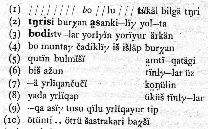 68 ÖZLEM AYAZLI MEHMET ÖLMEZ TT X yayınından, bu yayında ŋ için ilk defa ŋ kullanıldığı görülür.