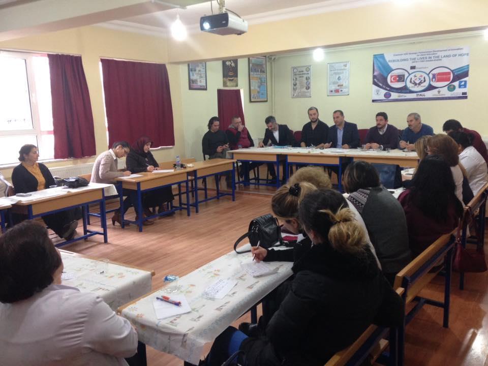 Dönem öğretmenler kurulu toplantısı Tuzla Halk Eğitimi Merkezi Müdürü Metin ÇANGIR ın başkanlığında Tuzla HEM konferans salonunda gerçekleşti.