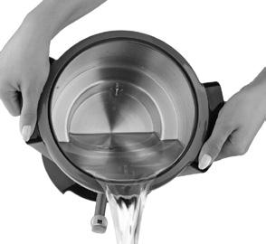 Remove teapot and intermediate lid in order to discharge water in the water heater tank. Unplug network cable. Discharge your tea urn carefully from the side of tap by holding it from its handle.