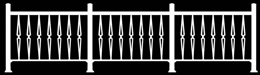 IPINA - SATINA Functionally designed to be used in balconies, these parapets are suitable for any kind of architectural design