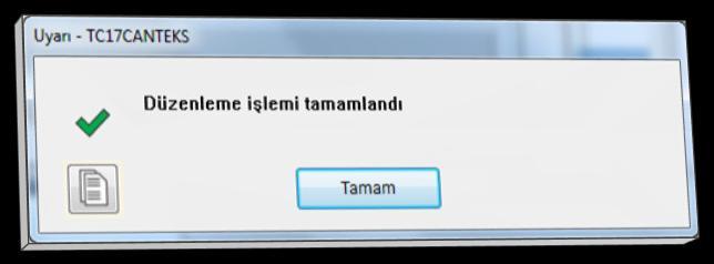 elde ederim, gibi değerlendirmeler yapılabilir. Bu adımdan elde edilen dökümler, Raporlar bölümüne eklenmiģtir.