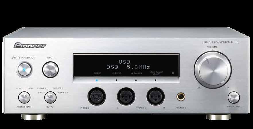 23 U-05 USB D/A DÖNÜŞTÜRÜCÜ & KULAKLIK AMPLİFİKATÖRÜ Dönüştürücü Özellikleri: Tasarım Özellikleri: XLR ve Line için değiştirme tuşu ile pre-amp çıkışı XLR çıkışı için faz değiştirme tuşu Dahili