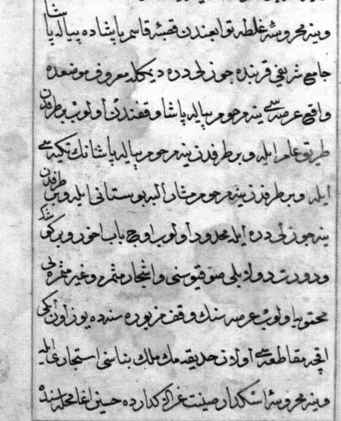 Hazinedarbaşı Zülfikarağa Vakfıyesi nde Piyalepaşa Bostanı şu şekilde anlatılmaktadır: Ve yine mahrusâ-ı Galata tevâb inden kasaba-ı Kasımpaşa da Piyalepaşa Cami i Şerifi kurbünde Kozludere dimekle