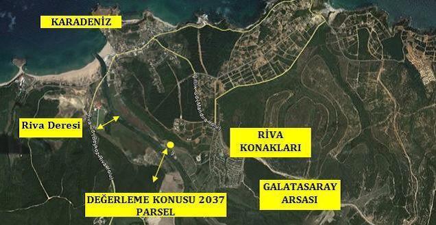 Reel Gayrimenkul Değerleme A.Ş. 30.12.2015 tarihinde ATA-1510010 rapor numarası ile hazırlattırılan değerleme raporunda 2037 no lu parsellerin ekpertiz değeri 1.831.