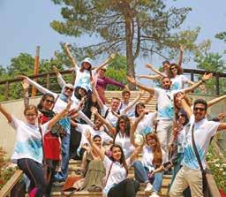 eğitimi, ebru gösterisi, bağlama dinletisi, piknik gibi faaliyetlere de katılan öğrenciler, hafta sonlarında ise Kapadokya ve Amasra ya giderek Türkiye nin doğal güzelliklerine şahit oldular.