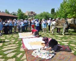 Türkçe Yaz Okulu öğrencileri, bu kapsamda Anıtkabir, Hamamönü, Eymir ve Mogan gölleri, Altınköy, Harikalar Diyarı, Göksu Parkı, Mavigöl, Ankara Kalesi gibi şehrin önemli noktaları gördü.