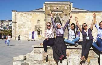 Bizim bu tecrübeyi yaşamamızı sağlayan Yunus Emre Enstitüsü, Karamanoğlu Mehmetbey Üniversitesi ve bizimle sabah akşam ilgilenen hocalarımıza teşekkür ediyoruz.