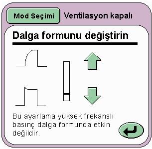 10.6.1 Akış Akış düğmesine (D) basıldığında Akış Sensörü Kalibre paneli görüntülenir. Kalibre düğmesi (I) ile akış sensörü kalibrasyon yordamı çalışır.