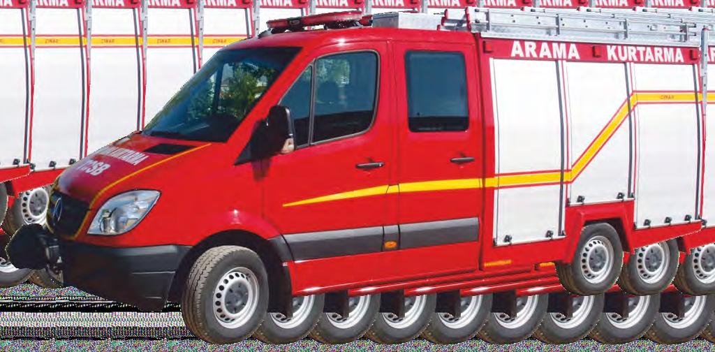 İTFAİYE ARAÇLARI Fire Fighting Vehicles CNR - RV01 KURTARMA ARACI Rescue