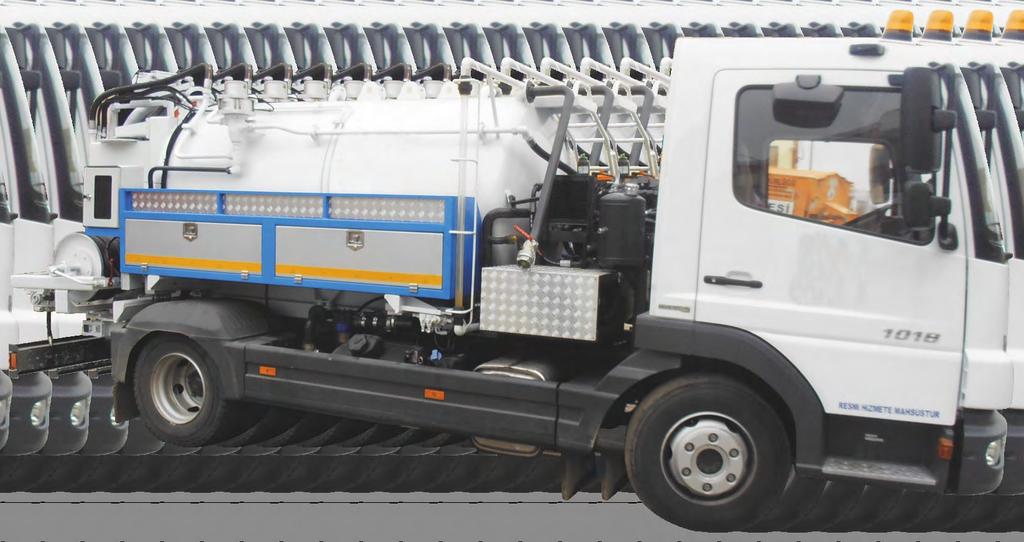 KANAL AÇMA ve TEMİZLEME ARAÇLARI Drainage Jetting Trucks RESİMLER OPSİYONEL ARAÇLAR İÇEREBİLİR.