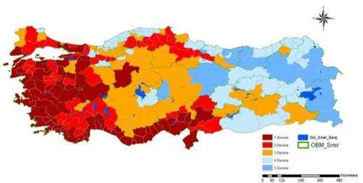 Yangın faktörü NOT: Metin içinde şekil, resim, grafik, harita, tablo ve gibi bilgilerin verilmesinde