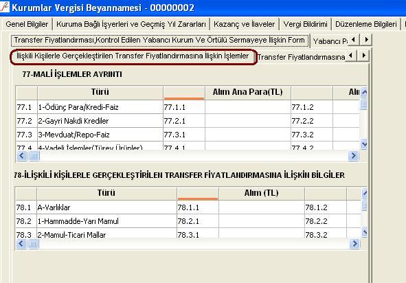 - Transfer Fiyatlandırmasına Konu Olan