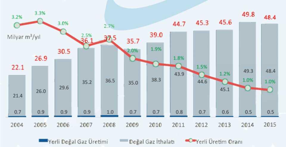 Türkiye nin Doğalgaz Arzı