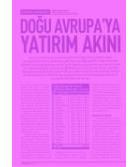 DOĞU AVRUPAYA YATIRIM AKINI EKONOMİST