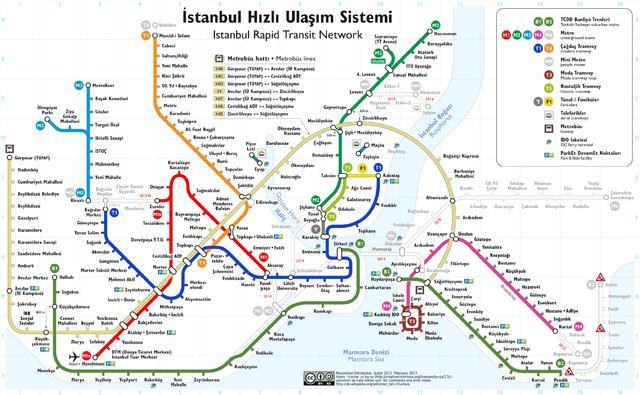 Kaynak: iett.gov.tr İstanbul, Türkiye deki sanayi istihdamının önemli bir kısmını karşılamaktadır. Günümüzde İstanbul, Türkiye'nin üretiminin yarıdan fazlasına ve %45'lik ticaret hacmine sahiptir.