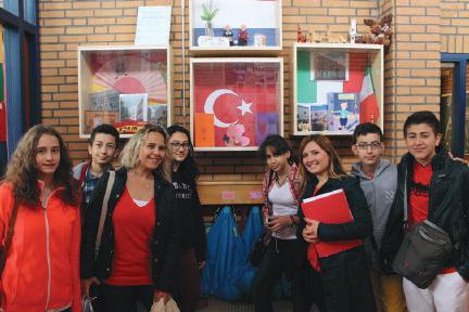 İlkokul Partner okulumuzun hazırladığı Comenius köşesinde daha önce