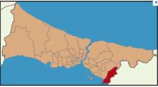 4.2.2 TUZLA İLÇESİ Tuzla, İstanbul ilinin en güneyde bulunan ilçesidir. Kuzeyde ve batıda Pendik ilçesi bulunur. Doğusunda Kocaeli'nin Gebze ilçesi yer alır.