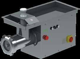 EPS 42 ET KIYMA-YEKPARE INOX KAFA NO.42 Yüksek et çekme kapasitesine ve küçük gövdeye sahip 42 numara et kıyma makinesi, et işleme tesislerinde ve mezbahaneler için uygundur.