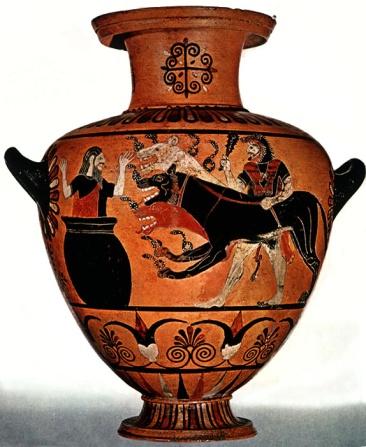 yüzyılın sonunda Atinalı vazo ustaları Korinthos da bir yüzyıldan beri uygulanan siyah figür tekniğini tereddütsüz kabul etmişlerdir.