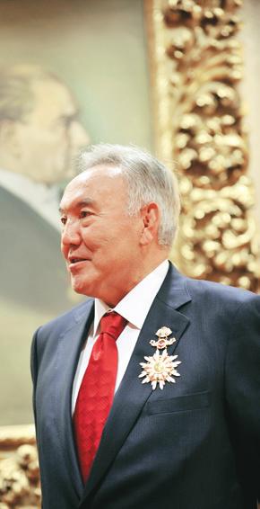 Назарбаевтың Түркияға ресми сапары.