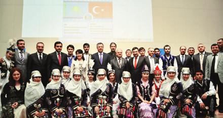 Nazarbayev in seçilmiş eserlerinden Türkçe yayınlanan 5 cildinin tanıtımı, Ankara, 2012.