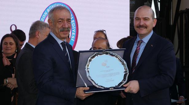 Trabzon Ticaret Borsası TRABZON KENT MÜZESİ AÇILDI...! Trabzon Şehir Müzesi, İçişleri Bakanı Süleyman Soylu nun da katıldığı törenle açıldı.