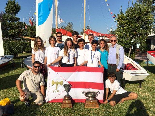 Optimis te Bodrum Era Yelkencileri Türkiye Şampiyonu oldular 2016 Optimist Türkiye şampiyonası İstanbul da yapıldı.