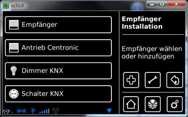 B-Tronic / KNX-RF 13 14 14 Yeşil kanca işareti ile girdilerinizi onaylayın ve menüden çıkın.