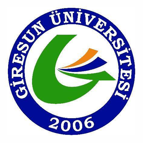 Bahar ÇİL Yüksek Lisans Tezi Giresun Üniversitesi 2014 GİRESUN ÜNİVERSİTESİ FEN BİLİMLERİ ENSTİTÜSÜ KİMYA