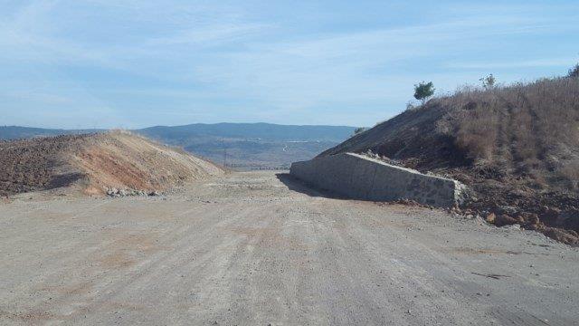 Bölge Müdürlüğü uhdesinde ihalesi gerçekleştirilen Dörtdivan - Bolu yolu yapım