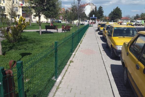 kapsamında park, yol kenarları ve boş alanlara