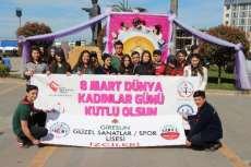 Dünya Emekçi Kadınlar Günü nedeniyle Atatürk
