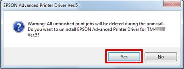 Kurulum Kaldırma Windows yazıcı sürücüsünü kaldır TM-T88V Utility uygulamasını kaldır EpsonNet Config uygulamasını kaldır Epson TM Virtual Port Driver uygulamasını kaldır EpsonNet Simple Viewer