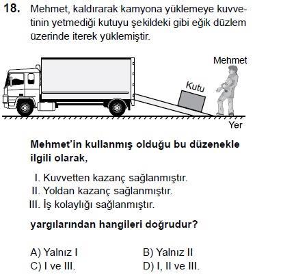 TEOG SINAV SORUSU-18