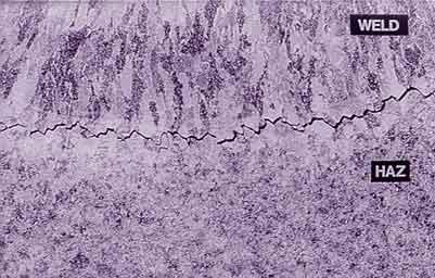 YENİDEN ISITMA ÇATLAKLARI (REHEAT CRACKING) Yeniden ısıtma çatlaklarına vanadyum, krom ve molibden içeren düşük alaşımlı çeliklerde rastlanır.