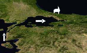 Marmara Sea, Dardanelles and Bosphorus. era (Le Calvez)'nýn aþýrý bol miktarda çoðaldýðý gözlenmiþtir. Keza, halen üzerinde mektedir (Þekil 9).