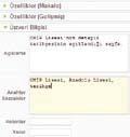 Makalenin üstünde bölüm ismini gösterir. Tıklanabilir seçeneği, bölüm ismine tıklandığında ziyaretçiyi o bölümdeki makalelerin listesine götüren bir link olup olmayacağını ayarlar.