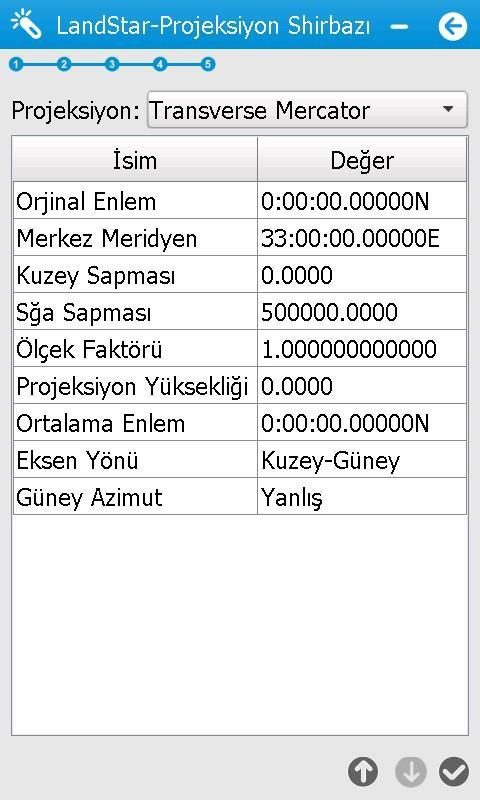 NOT: Tusaga ( Cors ) yayını ITRF olarak yayın verdiğinden dolayı bu sistemle çalışırken ITRF datumlarından seçim yapılır.