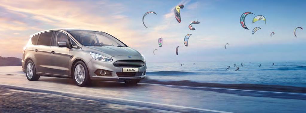 FORD S-MAX 7 kişilik yolcu kapasitesi ile zarafetinden taviz vermeyen konforlu yolculuk keyfi.