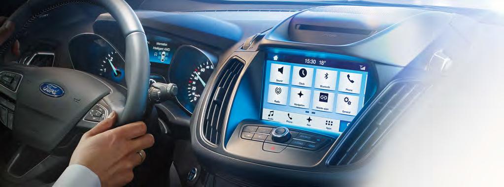 FORD SYNC Ford SYNC3 daha büyük, daha hızlı, daha kolay.