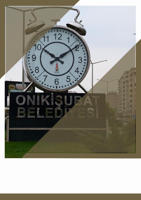 ONİKİŞUBAT BELEDİYE BAŞKANLIĞI Akçakoyunlu Mh. Şekerdere Blv.