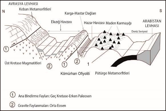 Kovancılar (Elazığ, Türkiye) Jeositi: Nummulites li seviyeler ve Antiklinal depolanmış ve yoğun tektonizmaya bağlı olarak havza tabanının çok hızlı çökmesi nedeniyle yörede kısa sürede derin deniz