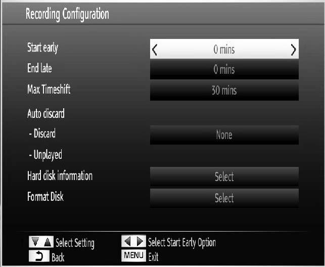 Editing a Timer Select the timer you want to edit by pressing or button. Press GREEN button. Edit Timer menu screen will be displayed. When fi nished with editing, press GREEN button to save.