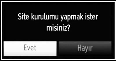 D-Smart Seçeneği D-Smart program listesini Televizyonunuza otomatik olarak yükleyebilirsiniz. Anten tipinizi doğru ayarlayın ve tarama işlemini başlatın.