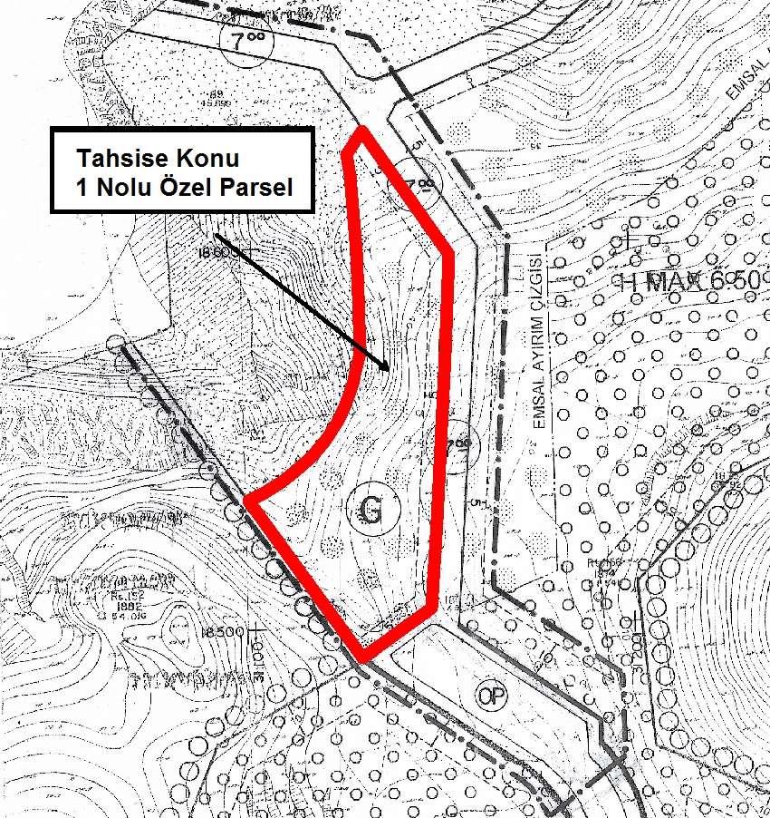 MARMARİS VE ÇEVRESİ TURİZM ALANI İli: Muğla İlçesi: Marmaris Köy/Mah: Osmaniye Köyü