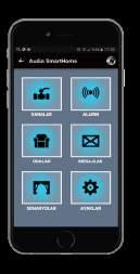 İster mobil telefonunuz veya tabletiniz, ister Audio Akıllı Ev kontrol ünitenizden evinizi kontrol