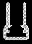 eloxal 4-6 mm suitable for glass 1, 5 m cable cengtm